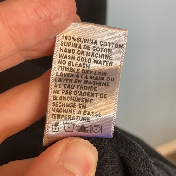 Women’s Standard James Perse Womens Size L Black Bodycon 3/4 Sleeve Midi Dress - Picture 7 of 11